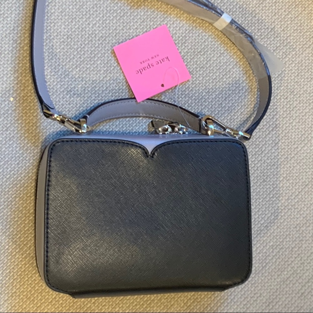 Kate Spade Multi Vanity Crossbody- Black/Grey NWT - Picture 5 of 7